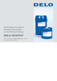 DELO-DUOPOX heat curing DELO-DUOPOX heat curing